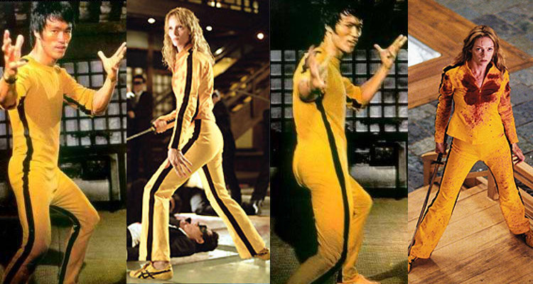 kill bill bruce lee suit